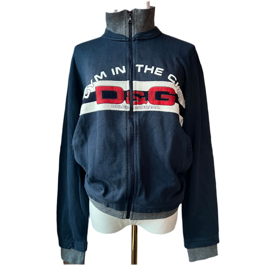 D&G zip up track jacket