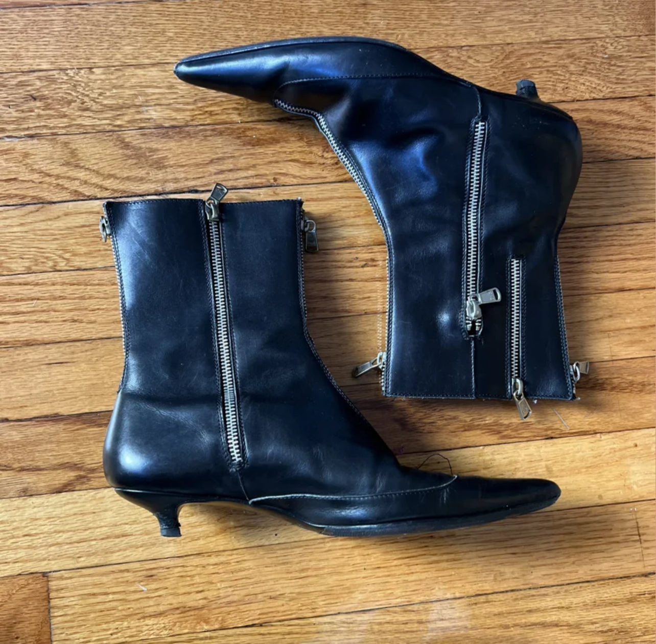 D&G zipper boots