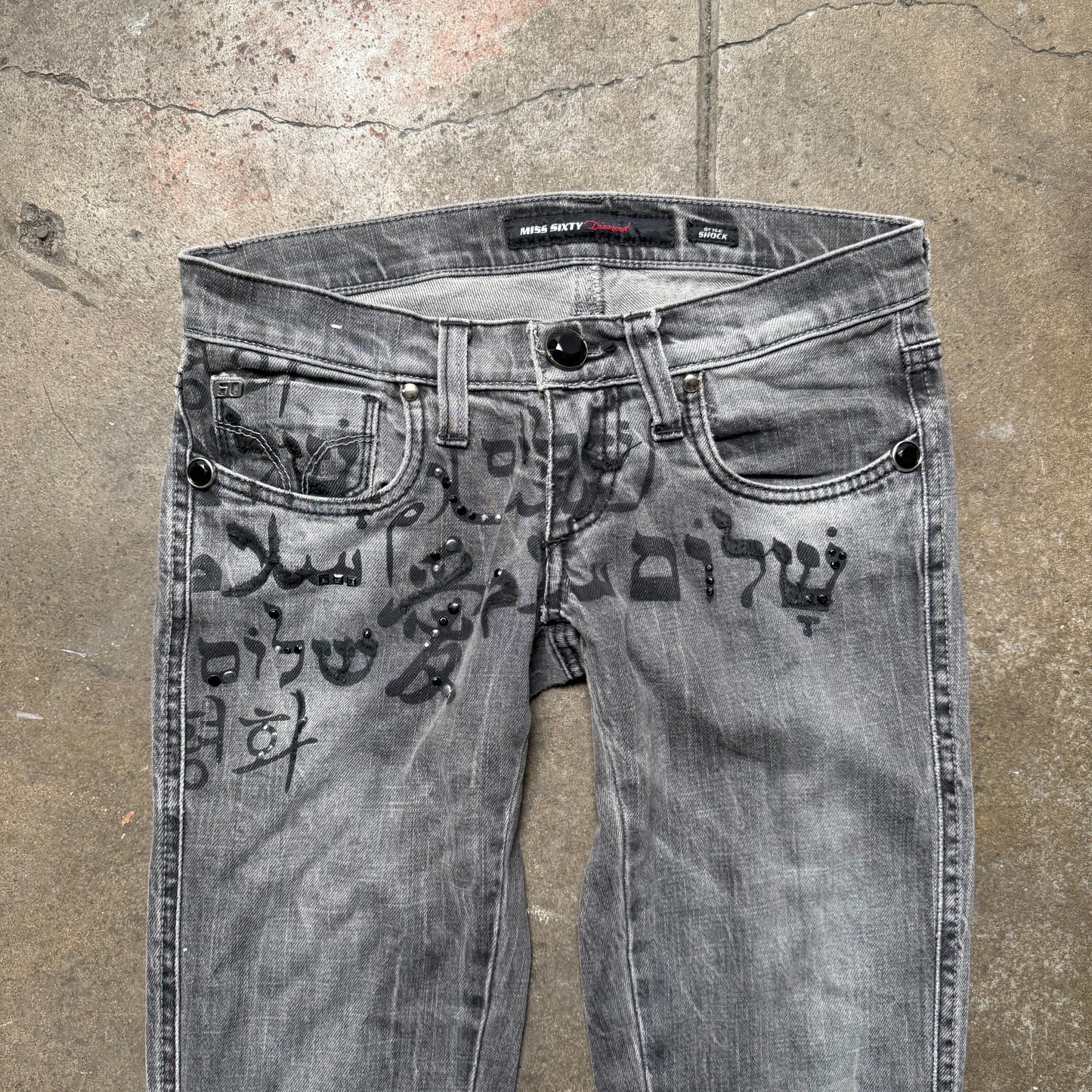 Miss Sixty graphic jeans