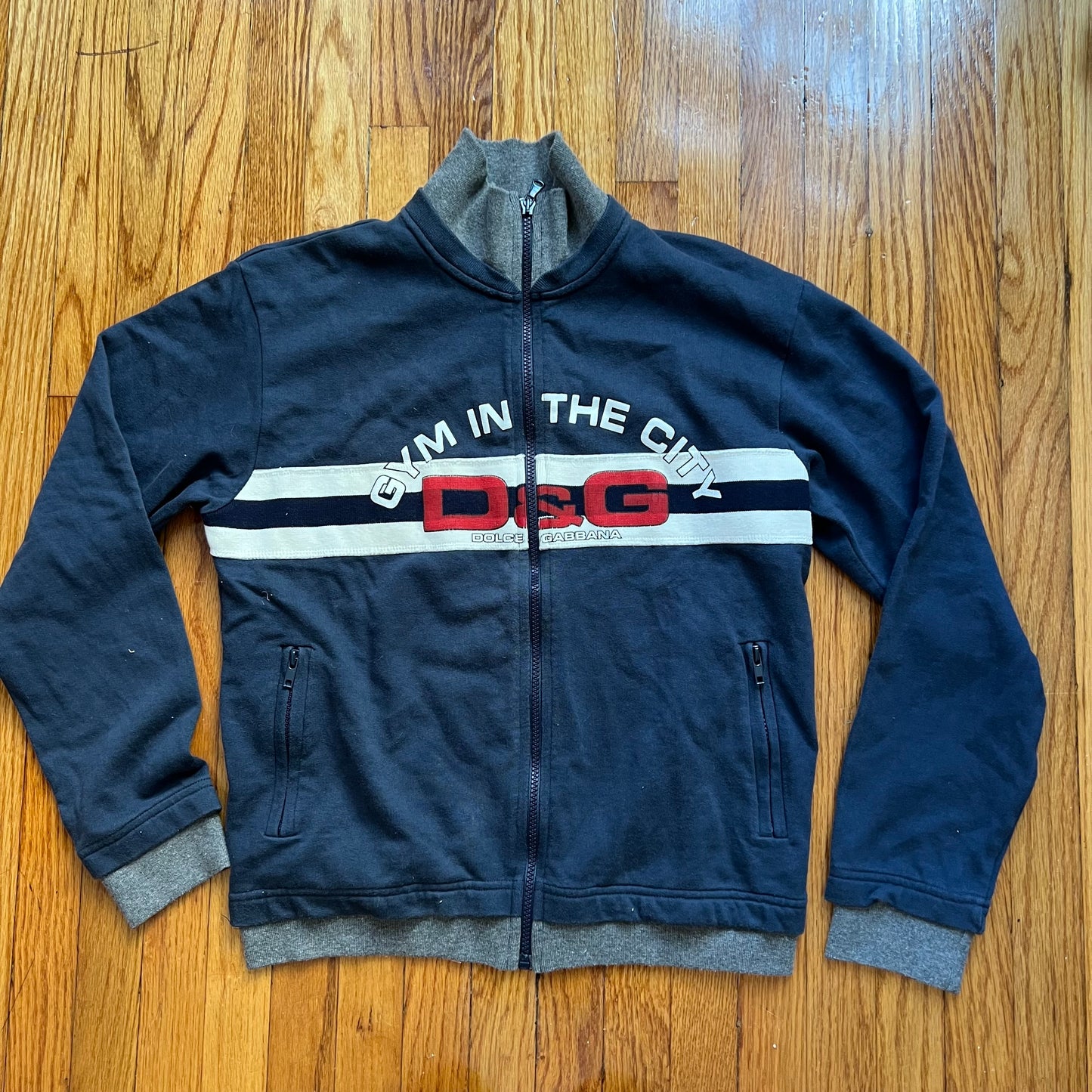 D&G zip up track jacket