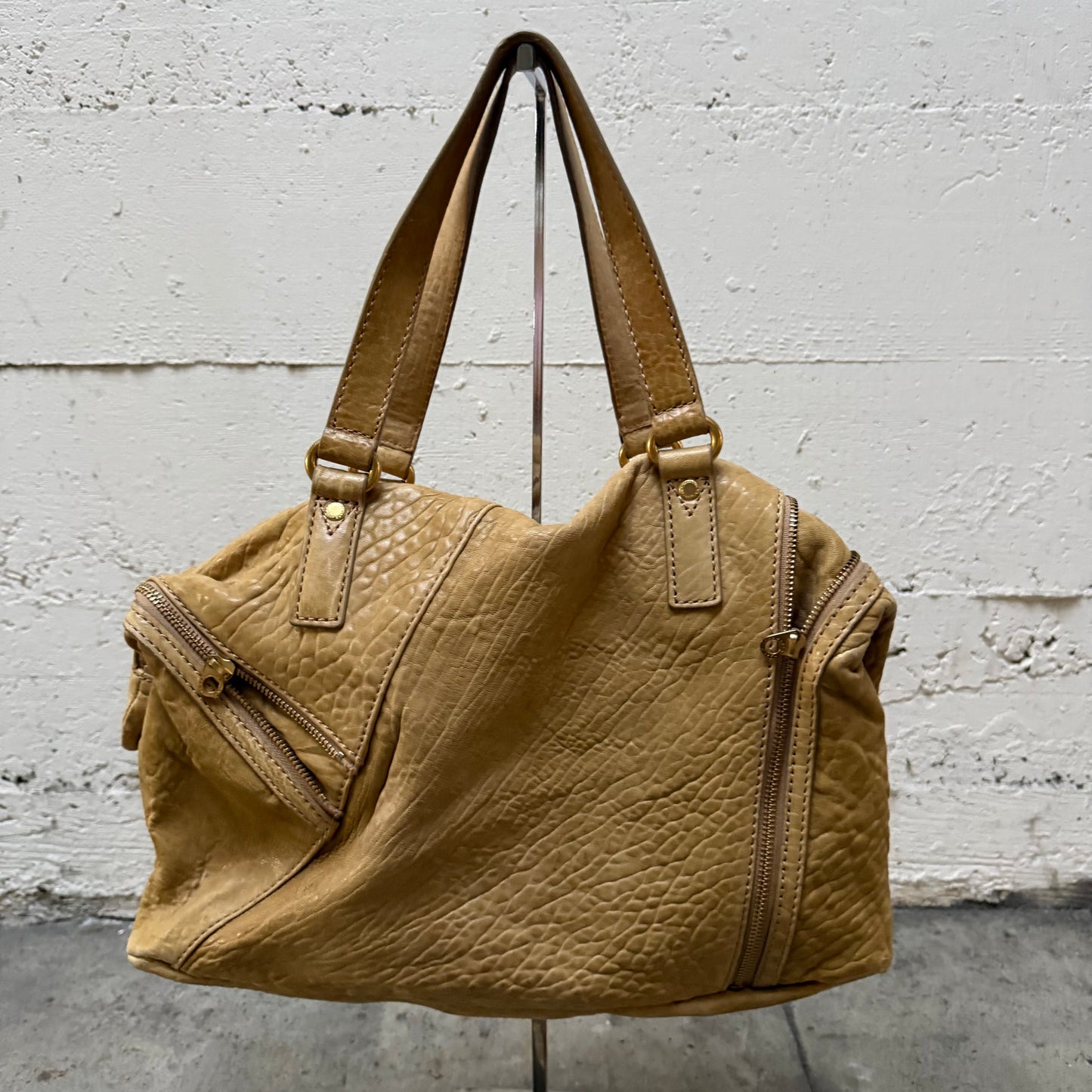 Marc Jacobs Zip Panel Leather Bag