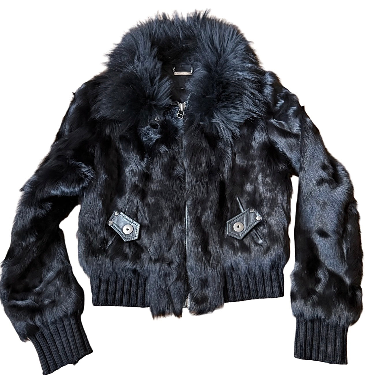 Fur Bomber Jacket