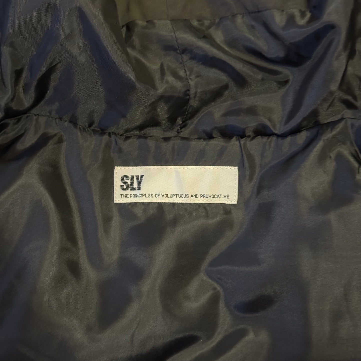Sculpted Wrap Puffer Jacket