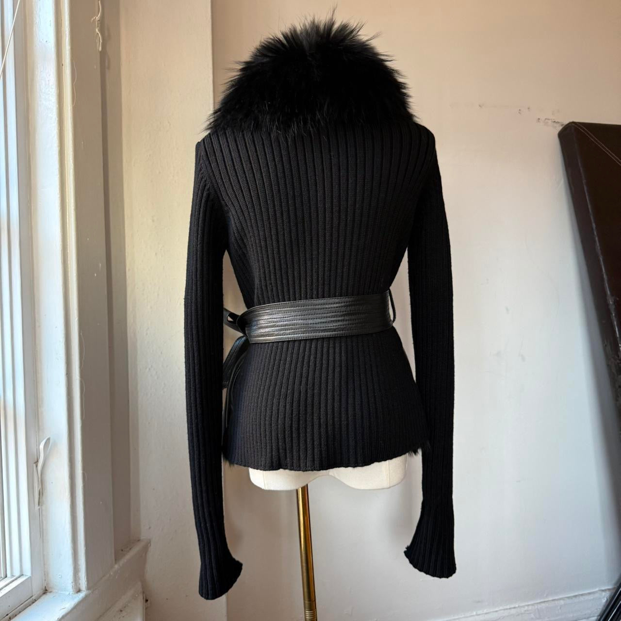 Shearling Wrap Jacket
