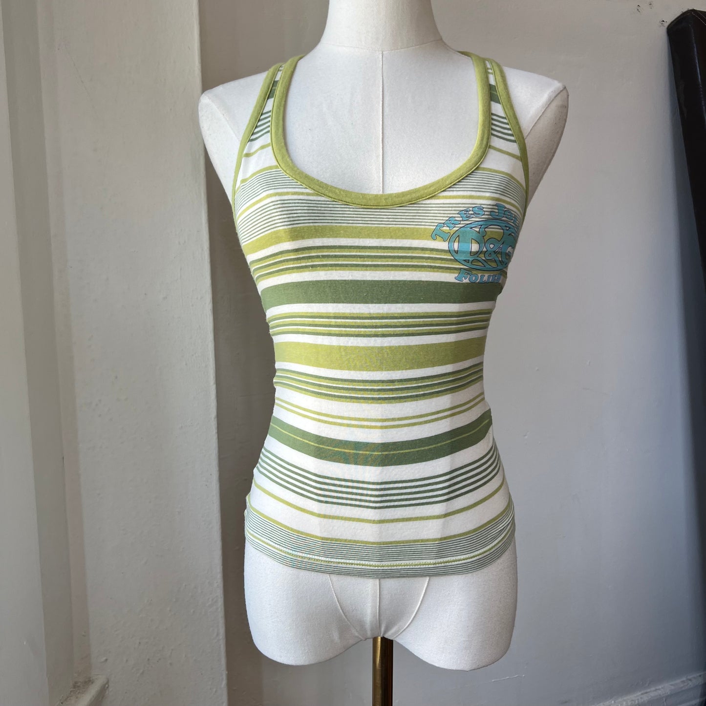 D&G striped halter top