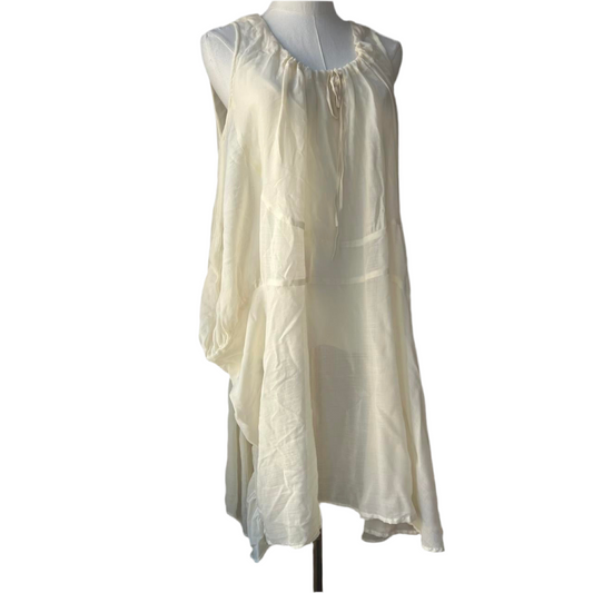 japanese vintage asymmetrical dress