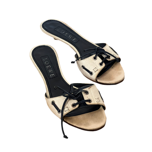 Loewe lace up sandals
