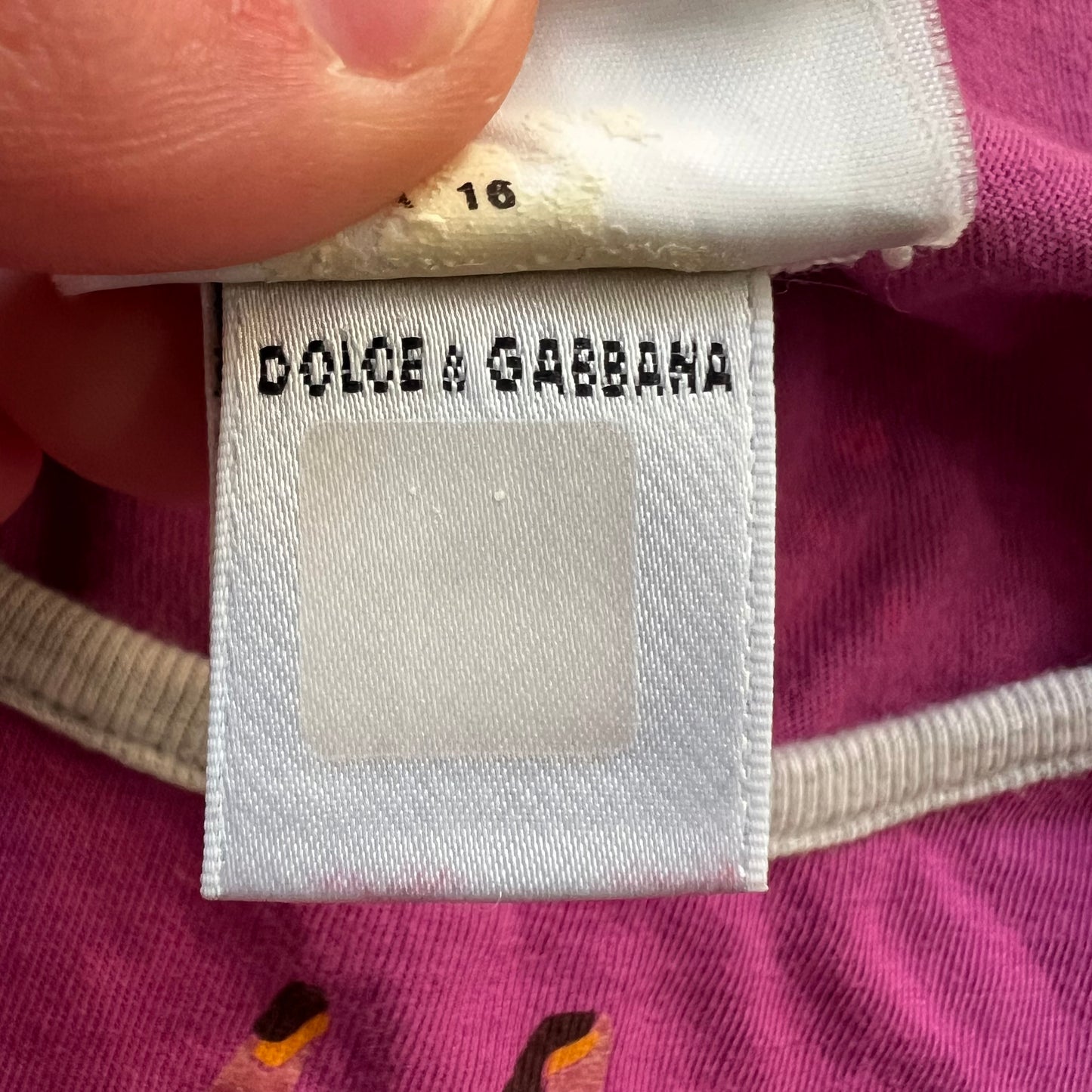 D&G 80’s printed tank