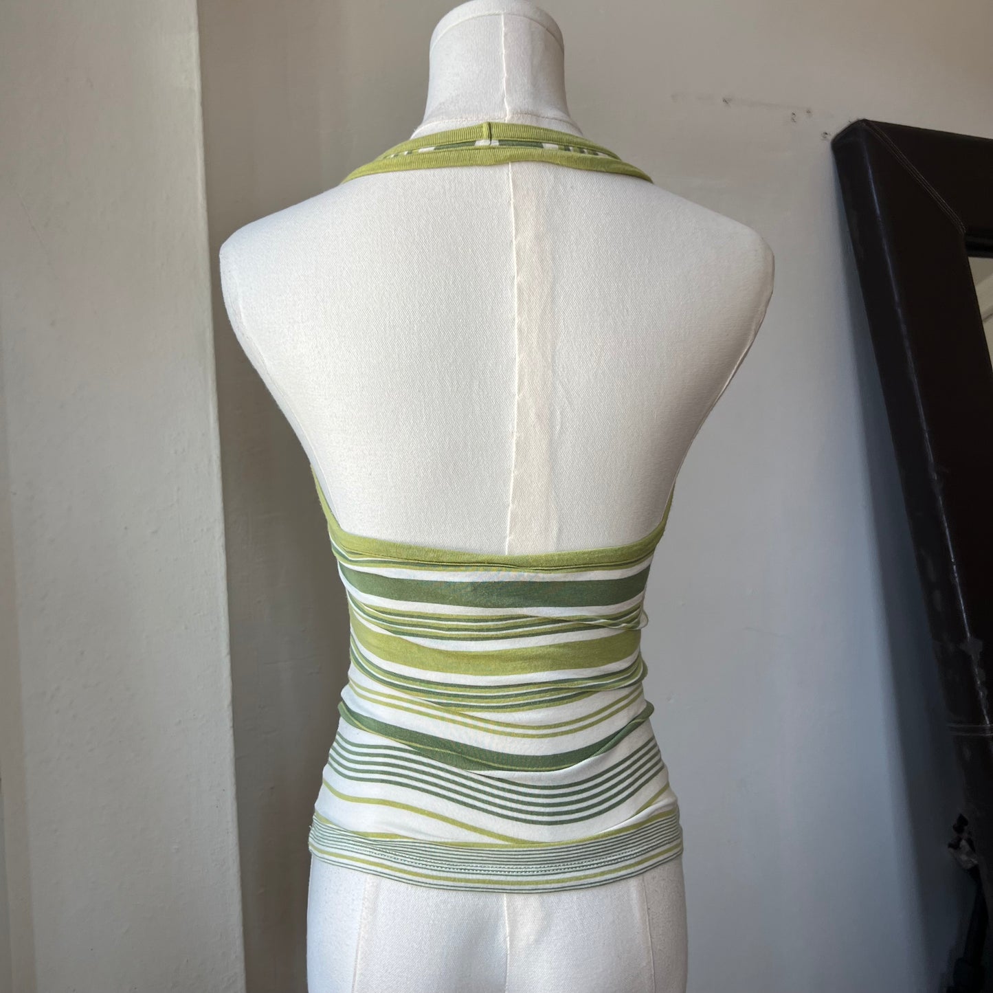 D&G striped halter top